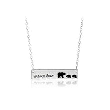 New Mom And Babys Mama Bear Pendant Necklaces Mothers Day Gift Necklace Dog