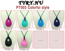 5pc BPA Free Silicone Teething Pendant Necklace 100% Organic Rubber Baby Pa