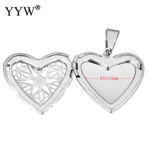YYW Lover Mom Women Gifts European Jewelry Pendants Romantic Hollow Heart S