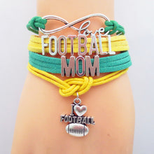 SANDEI Jewelry Infinity Love football MOM Bracelet  friendship Bracelets B0