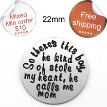 new arrival 22mm 316L Stainless Steel floating plates so there is this boy,