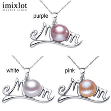 Imixlot Mom Letter Necklaces & Pendants Family Jewelry Personalized Silver