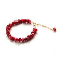 hzew Natural Stone Chips  Link Bracelet Women Healing Crystal Reiki Bracele