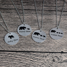 QIHE JEWELRY 4 Style 1 4 Bears Pendant Mama Bear Necklace Mom Necklace Chil