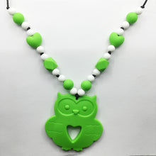 Teething necklace for mom and baby, made of safe chew food grade silicone o