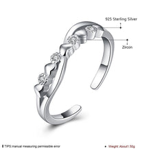 GAGAFEEL Sterling Silver 925 Jewelry Cross Open Ring Fine Original Engageme