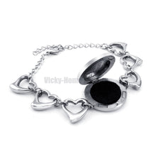 Round Mama Mom (25mm) with heart Circle Band Aromatherapy / Essential Oils