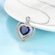 MEEKCAT Mother Day Necklace Jewelry Heart Shape Pendant Necklace Love Mom N