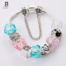 BAOPON New Bracelets & Bangles Bijoux Summer Bohemian Crystal Charm Beads f