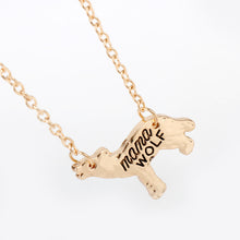 New Family love Gift Mom Wolf Suspension Necklaces & Pendants Alloy Mama Wo