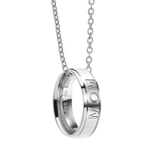 Fashion DAD MOM Letters Carved  Pendant Necklace Mother'sFather's Day Gift