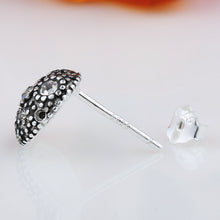GAGAFEEL Stud Earrings For Women 925 Sterling Silver Stud Pending Round Nob