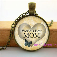 Mother's day necklace Mother's day pendant Mother jewelry The best mom ever