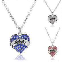 Christmas Mom Teachers' Day Family Member Jewelry Gift Women Lady Clear Blu