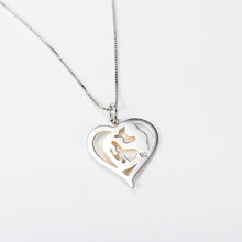 925 Sterling Silver Mother's Love Jewelry Gold Color Mom Hold Baby Family H