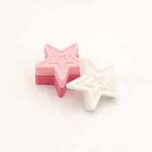 TYRY.HU BPA Free 10Pcs/Lot Creative Star Shaped Silicone Beads For Baby Mom