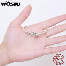 WOSTU Hot Sale 925 Sterling Silver Love For Mother Beads Fit Original Pando
