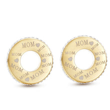 Hot Sale Mother's Day Silver/Gold Color Stainless Steel Mom Hearts Letter L