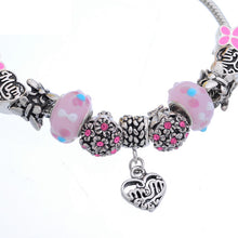 FUNIQUE Women Fashion Heart Angel Big Beads Charms Bracelets Jewelry Gift F