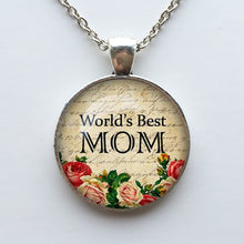 Fashion Mothers day necklace Best Mother pendant World's Best MOM necklace