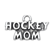 Skyrim 10pcs Hockey mom I love hockey & stick series sports charms-in Charm