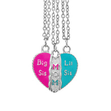 3 Pcs/Set mother daughter necklaces big sis mom little sis Splicing necklac