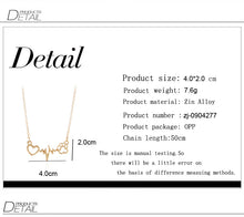 Hot Sale Love Heart Dog/Cat Paw Print Pendant Neckalce Friendship Necklace