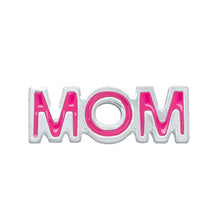 Mom, Floating charms fit floating lockets, FC4187-in Charms from Jewelry &