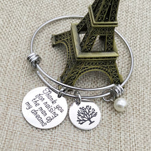 XIAOJINGLING Charm Pendant Bangle Fashion Bracelet Mom/Teachers Day Gifts J