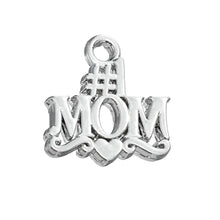 my shape 30Pcs number 1 mom word charms for love mother-in Charms from Jewe