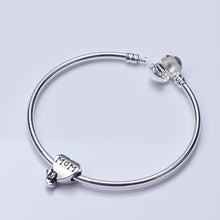 Yabel High Quality Heart Beads For Jewelry Making Silver Alloy Accessories