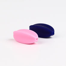 TYRY.HU Silicone Carambola Beads 20Pcs BPA Oval Beads DIY Baby Teether Nurs