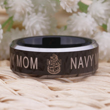 Free Shipping YGK JEWELRY Hot Sales 8MM The Army Military Navy Mom Design M