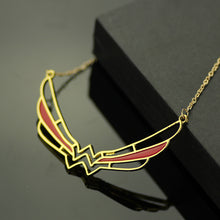 Kefeng Brand Fashion 2017 Wonder Woman Symbol Collar Necklace Super Hero Co