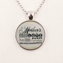mothers love has No expiration Date Women Pendants Copper Necklace Pendant