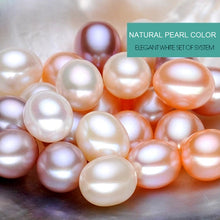 Wedding freshwater pearl jewelry sets women,multi natural pearl jewelry 925