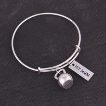 Fitness Jewelry kettle bell i choose strength weakness is a choice FIT MOM