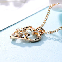 Fashion Heart Shape Letter Mom Pendant Necklaces High Quality Moms Birthda