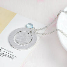 2017 Fashion Crystal Round Necklace With Letters I Used To Be Angel Now He'