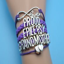 Infinity Love Proud Epilepsy Mom Grandmother Friend Auntie Sister Wife Char