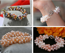 6 7mm multilayer natural pearl bracelet beads small gift female natural pea