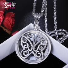 DreamCarnival 1989 Long Chain Necklace for Women Crystals Butterfly Glass P