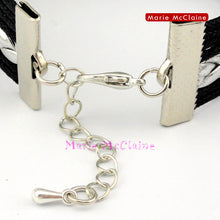 (10 PCS/lot) High Quality Infinity Love Mom Baby Feet Heart Charm Multilaye