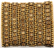 Multilayer stretch cuff bracelet women crystal wedding bridal fashion jewel