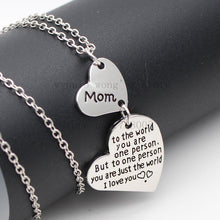 2017 Hand Stamped Jewelry The Love Between Mother and Daughter Is Forever H