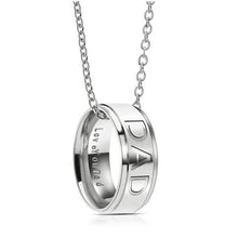 New Arrival Stainless Steel DAD MOM Pendant Necklaces For Women Men Father