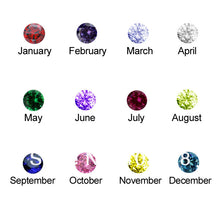 Personalized Baby Feet Birthstone Mother Necklace Name & Date Feet Charm Ce