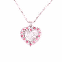 Moms Jewelry Birthday Gift Mother Baby Heart Pendant Mom Daughter Son Child