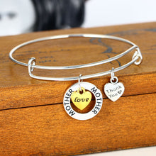 Mother Forever In My Heart Mom Bracelets Charm Love Mother's Day Family Bra