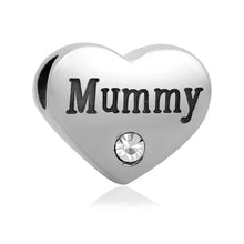 my shape Love Sister Wife Nana Aunt Mom With Clear Crystal Family Stainless